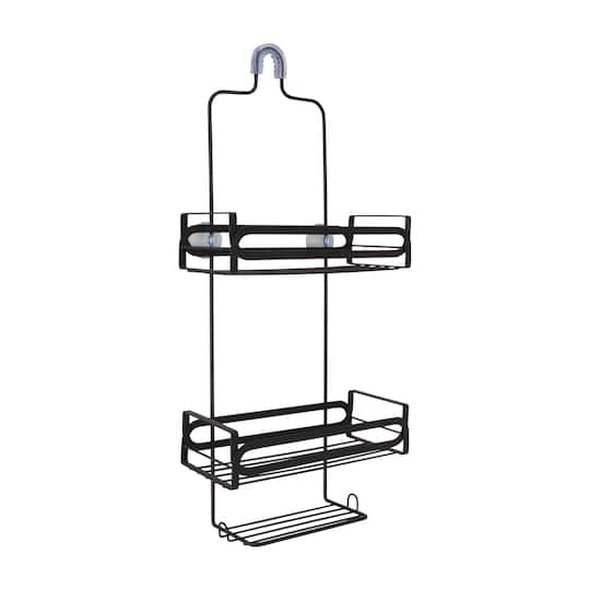 Elle Décor Noir Black Shower Caddy